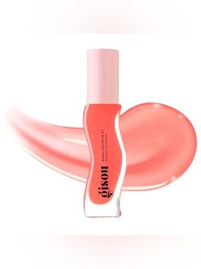 Gisou Honey-Infused Lip Oil — Coral Pink Shine